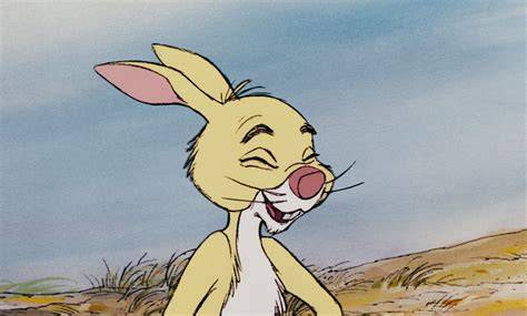 Rabbit in his garden